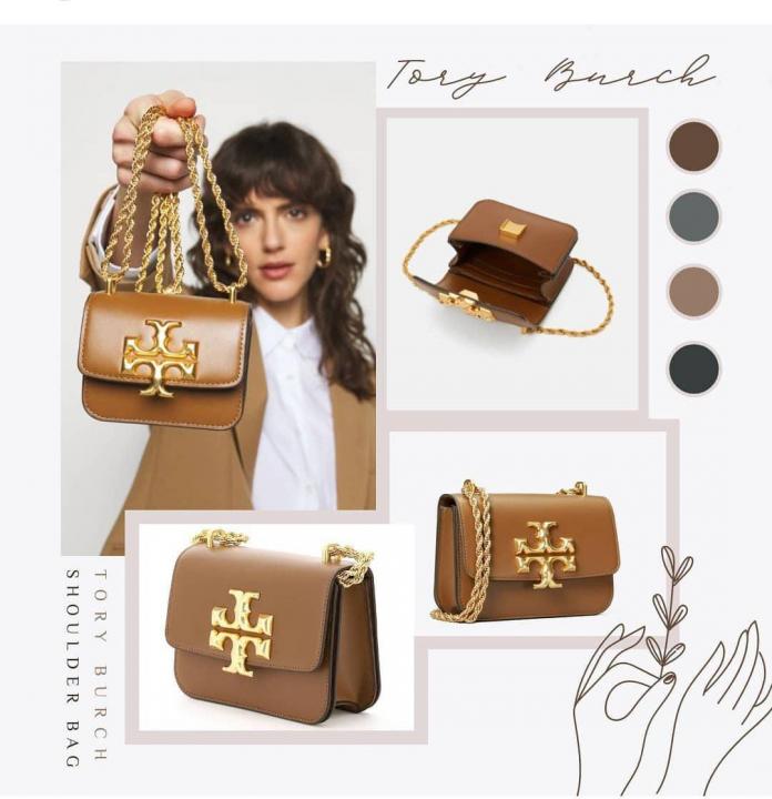 TORY BURCH DUST TAN BAG