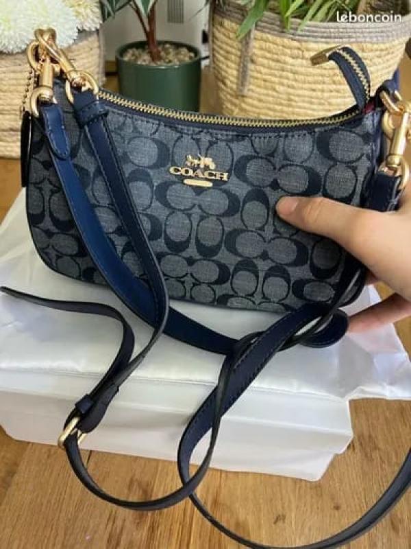 COACH DENIM BLUE DUST BAG