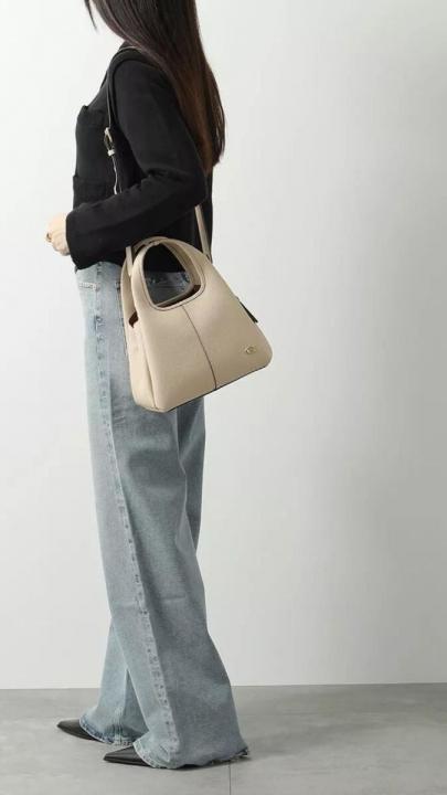 LANA BEIGE WHITE DUST BAG