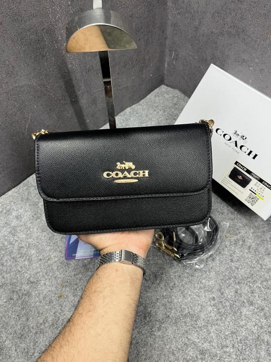 BRYNN SHOULDER BLACK MATE DUST BAG