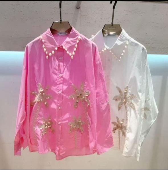 TRENDY KOREAN-STYLE WOMEN’S SHIRT – READY STOCK 2002