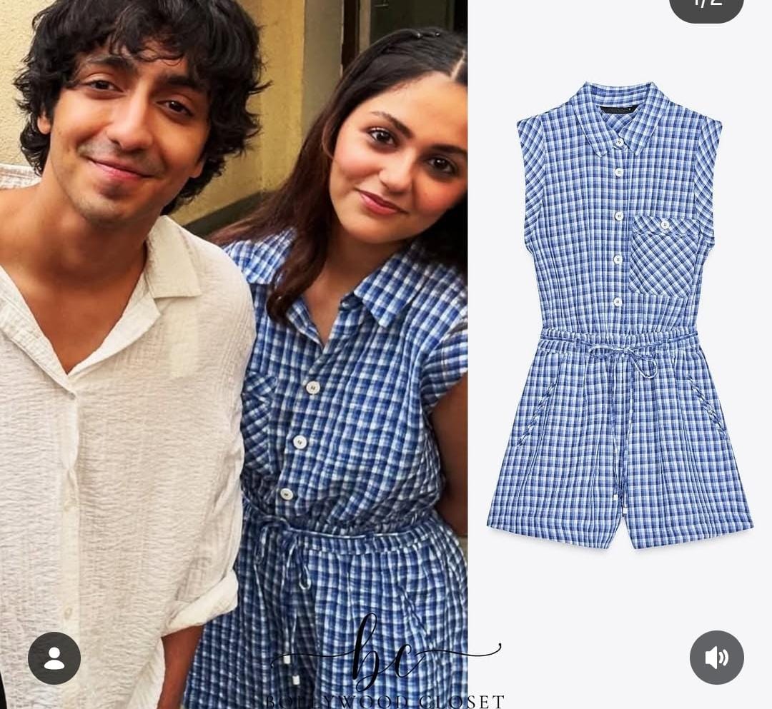 CHECKERED JUMPSUIT 0903