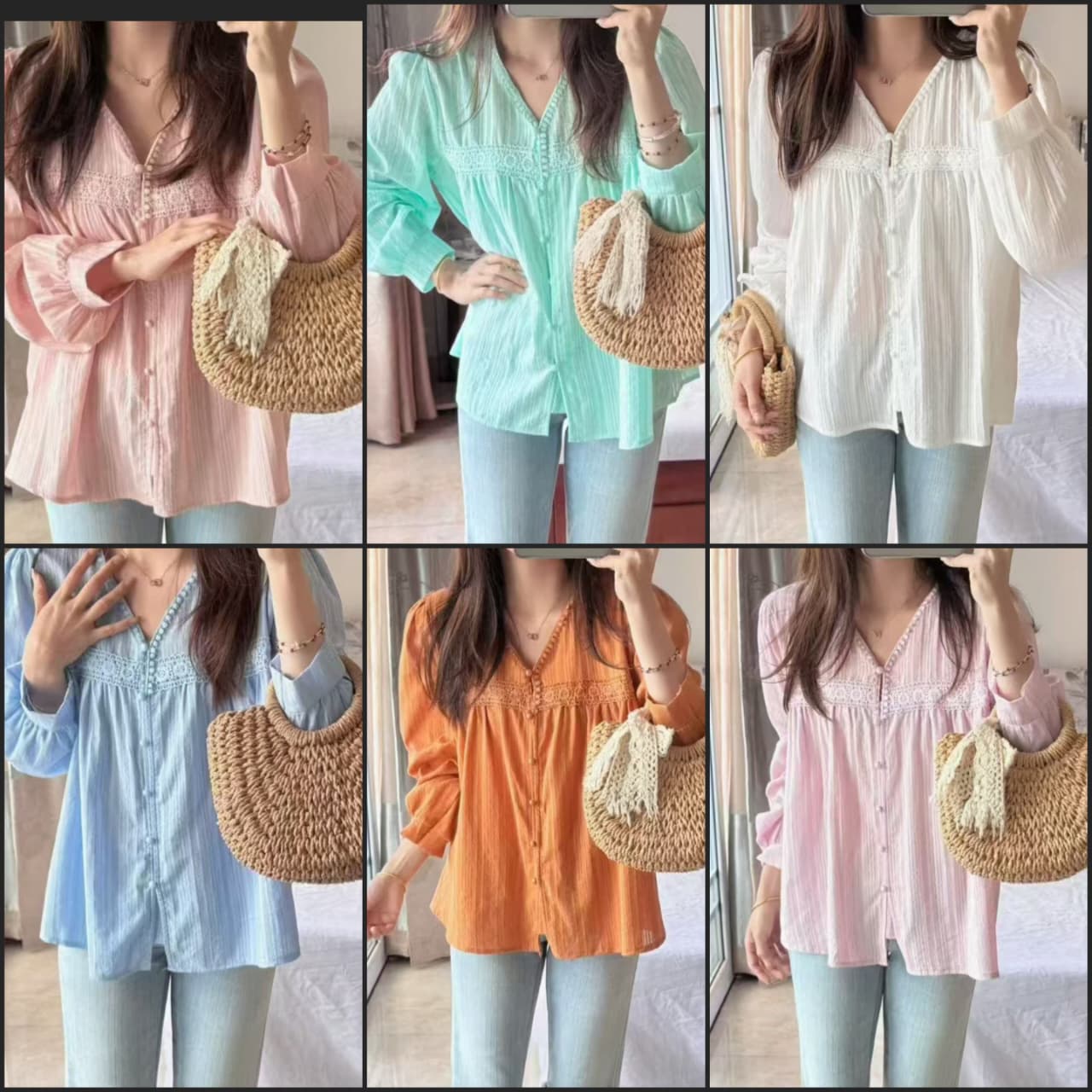 COTTON DIANA LUXURY TOP 2506