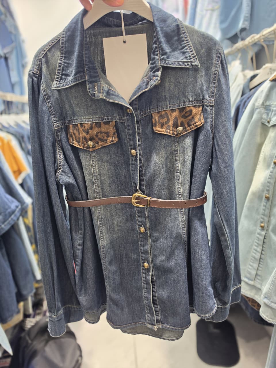 LUXURY DENIM SHIRT 2506