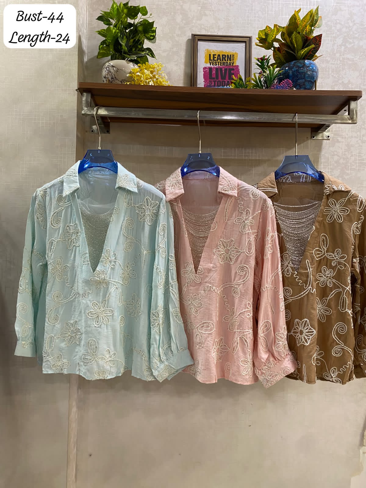 EMBROIDERED SHIRT 2506
