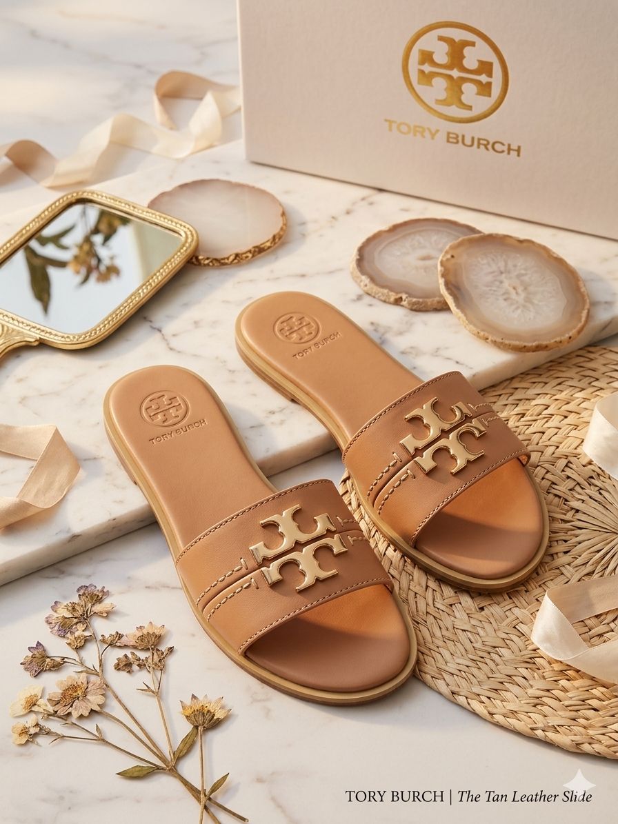 TORY BURCH EVERLY FLAT SANDALS