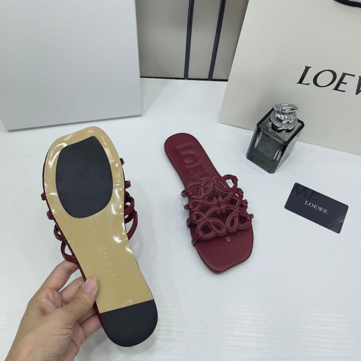 PETAL WINE RED ANAGRAM SANDLE