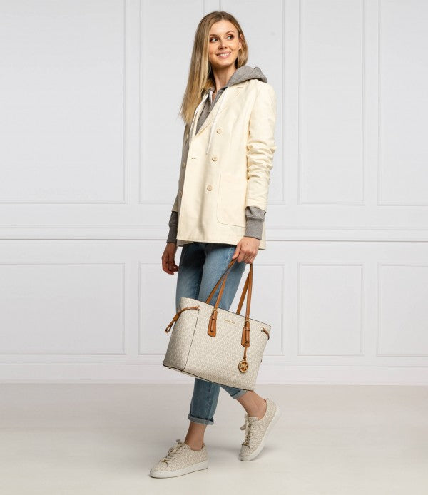 MICHAEL KORS DUST BEIGE BROWN BAG