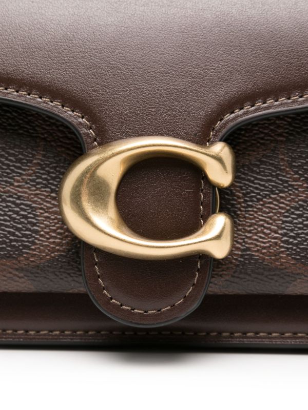 TABBY DUST SHOULDER BROWN BAG