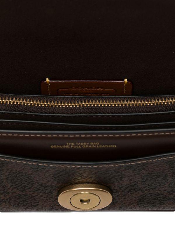 TABBY DUST SHOULDER BROWN BAG
