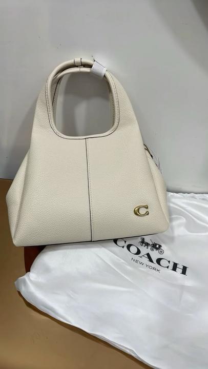 LANA BEIGE WHITE DUST BAG