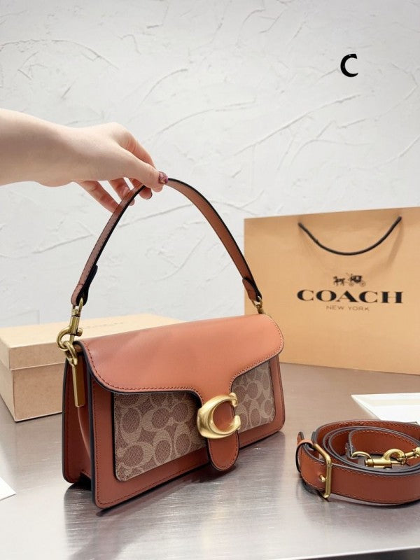 TABBY DUST SHOULDER BROWN BAG