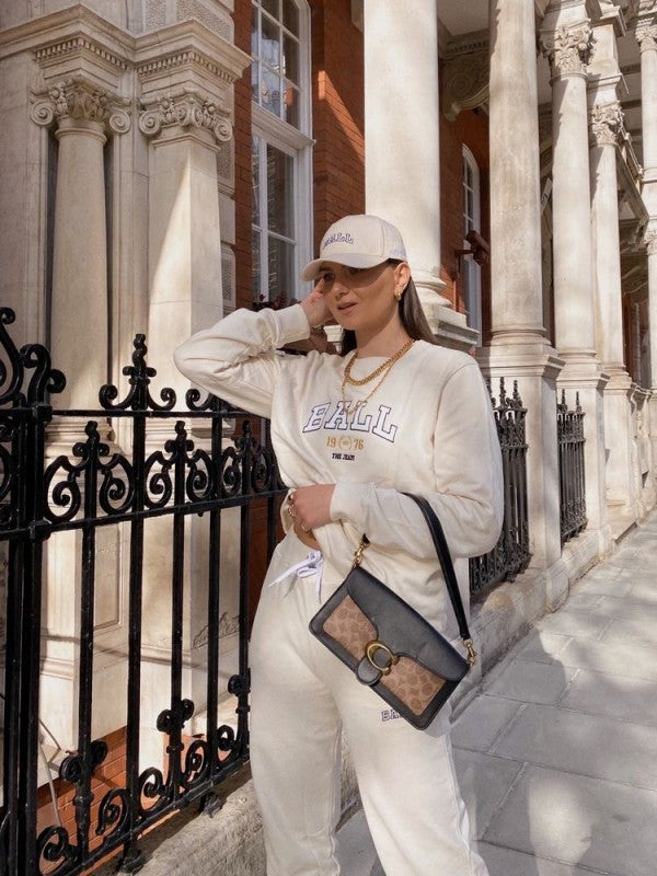 TABBY DUST SHOULDER TAN BLACK BAG