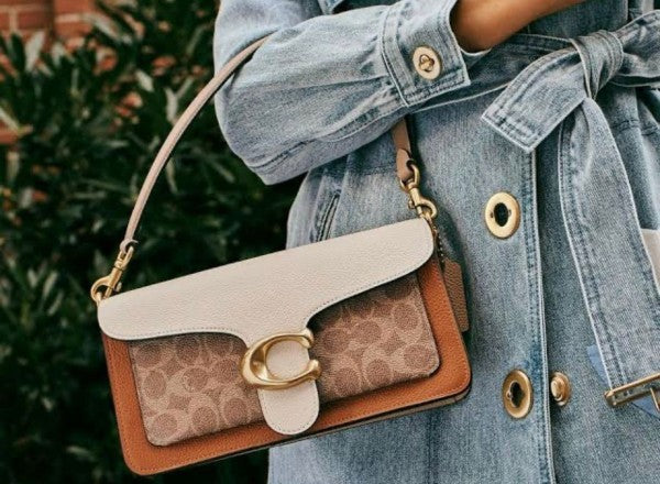 TABBY DUST SHOULDER BROWN BAG