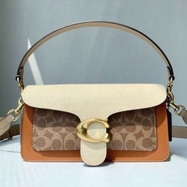 TABBY DUST SHOULDER BROWN BAG