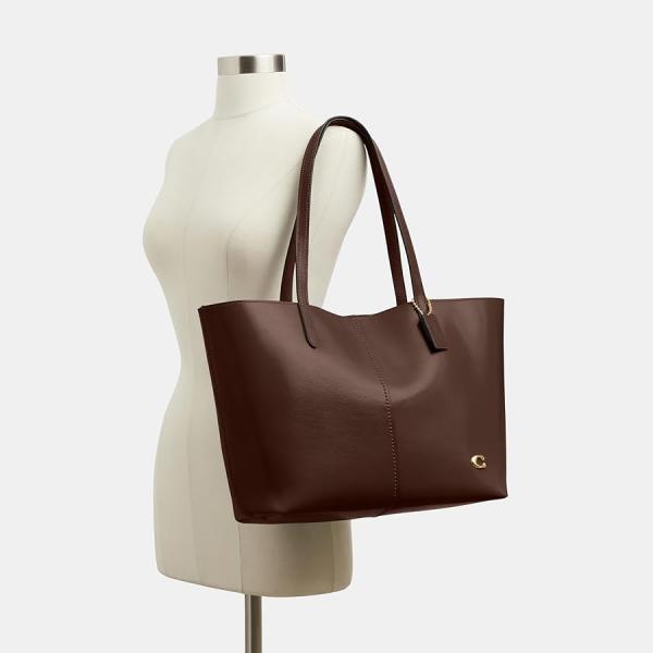 COACH BROWN TOTE BAG