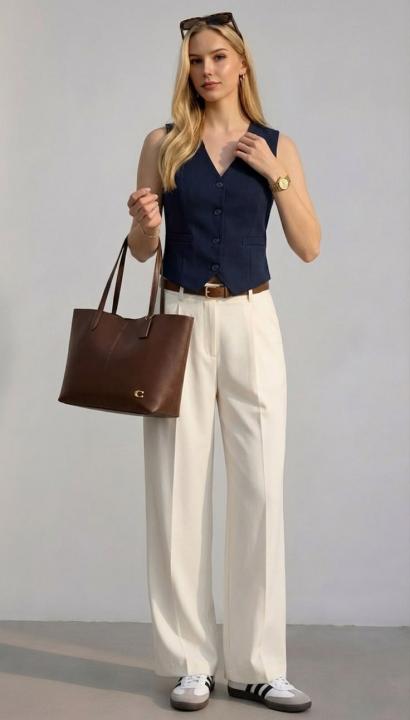 COACH BROWN TOTE BAG