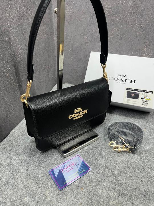 BRYNN SHOULDER BLACK MATE DUST BAG
