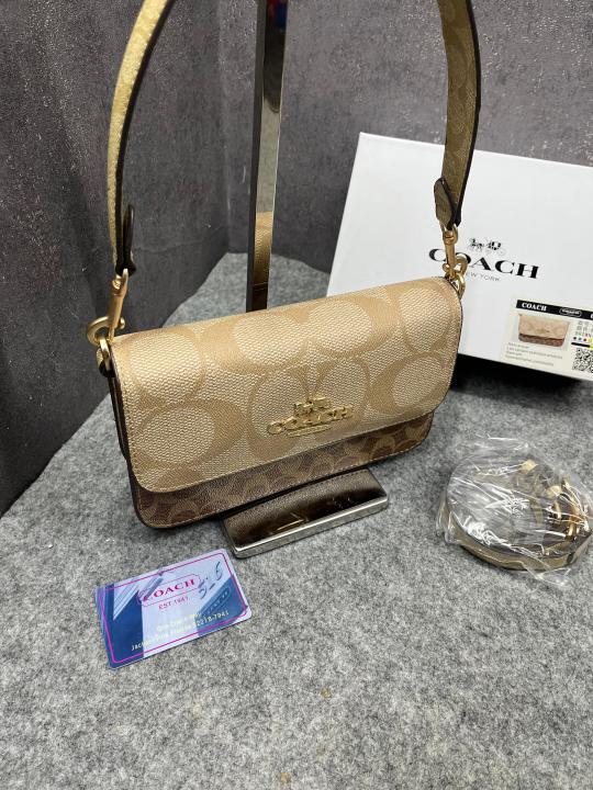 COACH DUST BROWN BAG