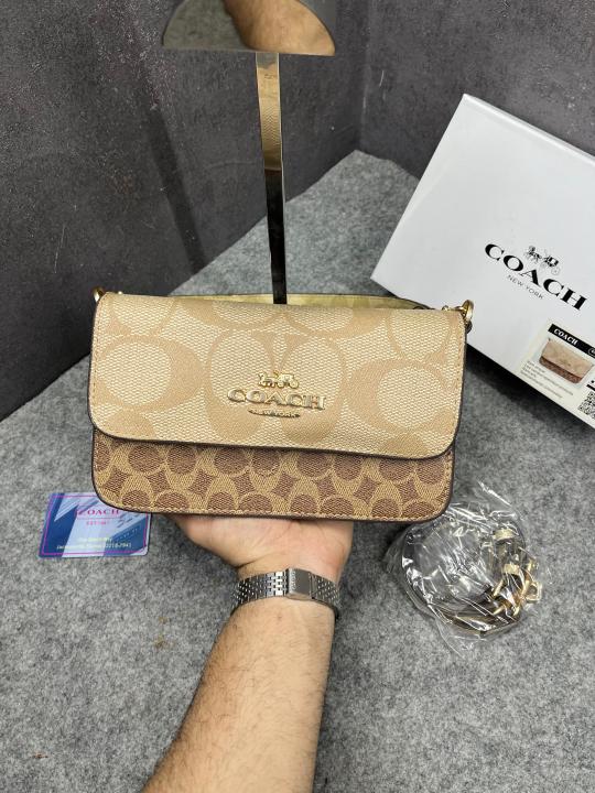 COACH DUST BROWN BAG