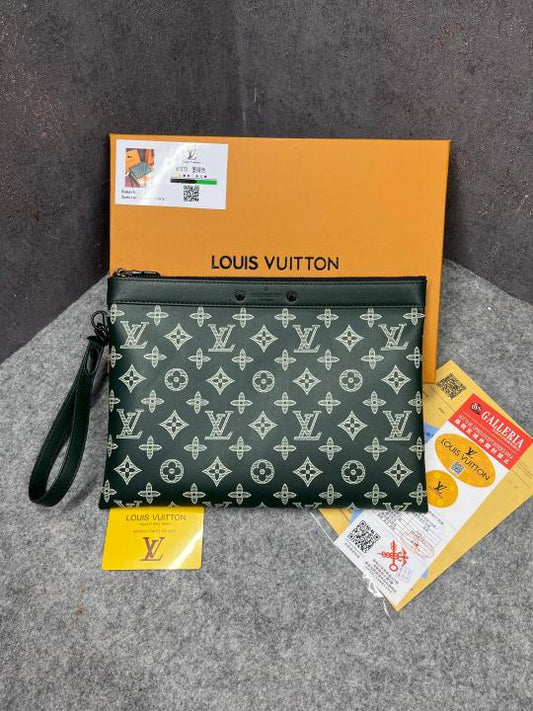 POCHETTE TOGO DARK GREEN DUST BAG