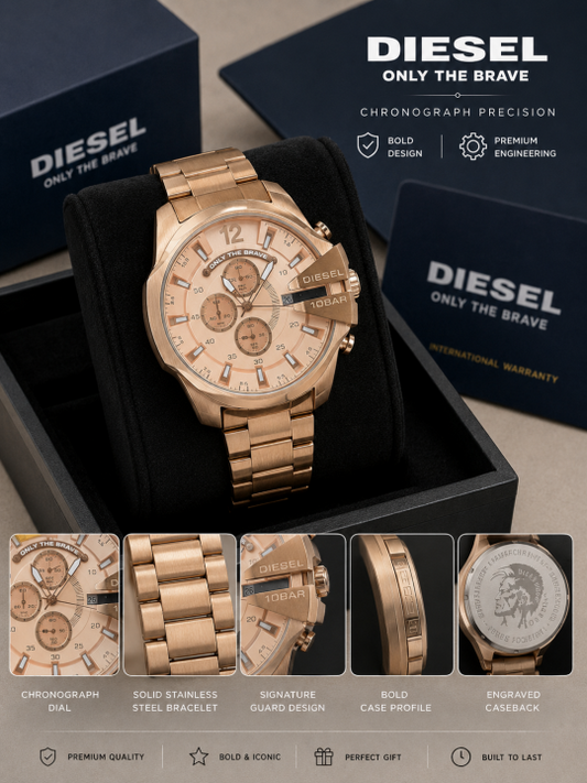 Diese-l 10 Bar Chronograph