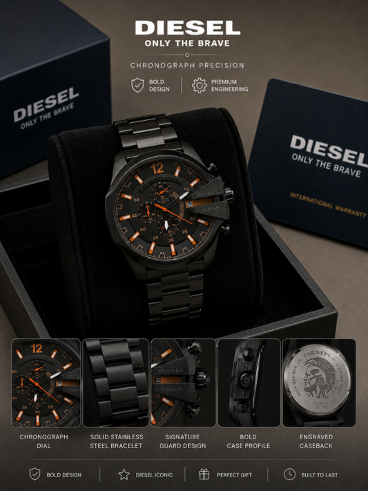Diese-l 10Bar Chronograph