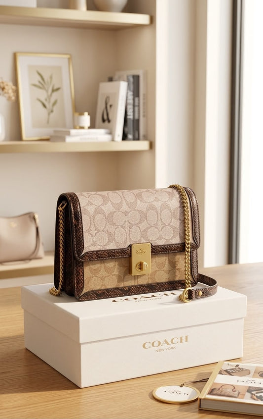 Coach Hutton High Quality leather Bag