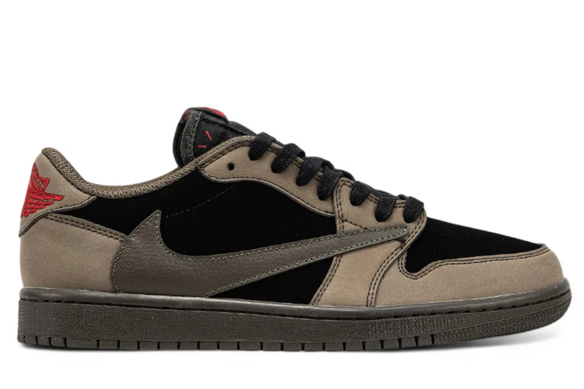 TRAVIS SCOTT X AJ 1 LOW OG VELVET BROWN