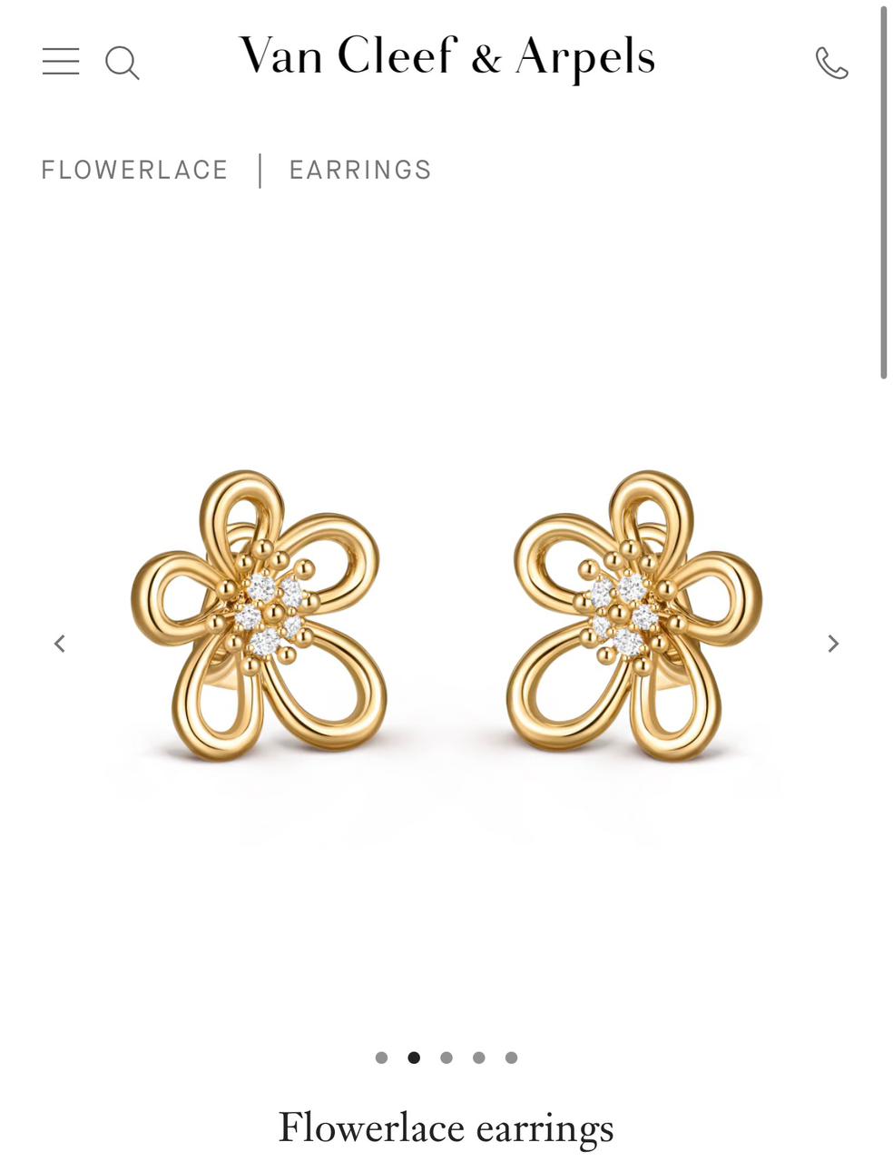 🤩🤩 Van Cleef & Arpels Quality NECKLACE,EARINGS AND RING FOR Her 🤩🤩
