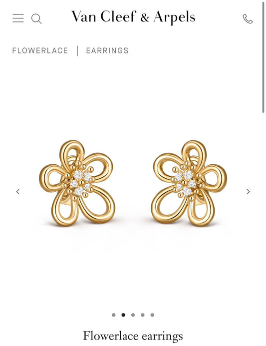 🤩🤩 Van Cleef & Arpels Quality NECKLACE,EARINGS AND RING FOR Her 🤩🤩