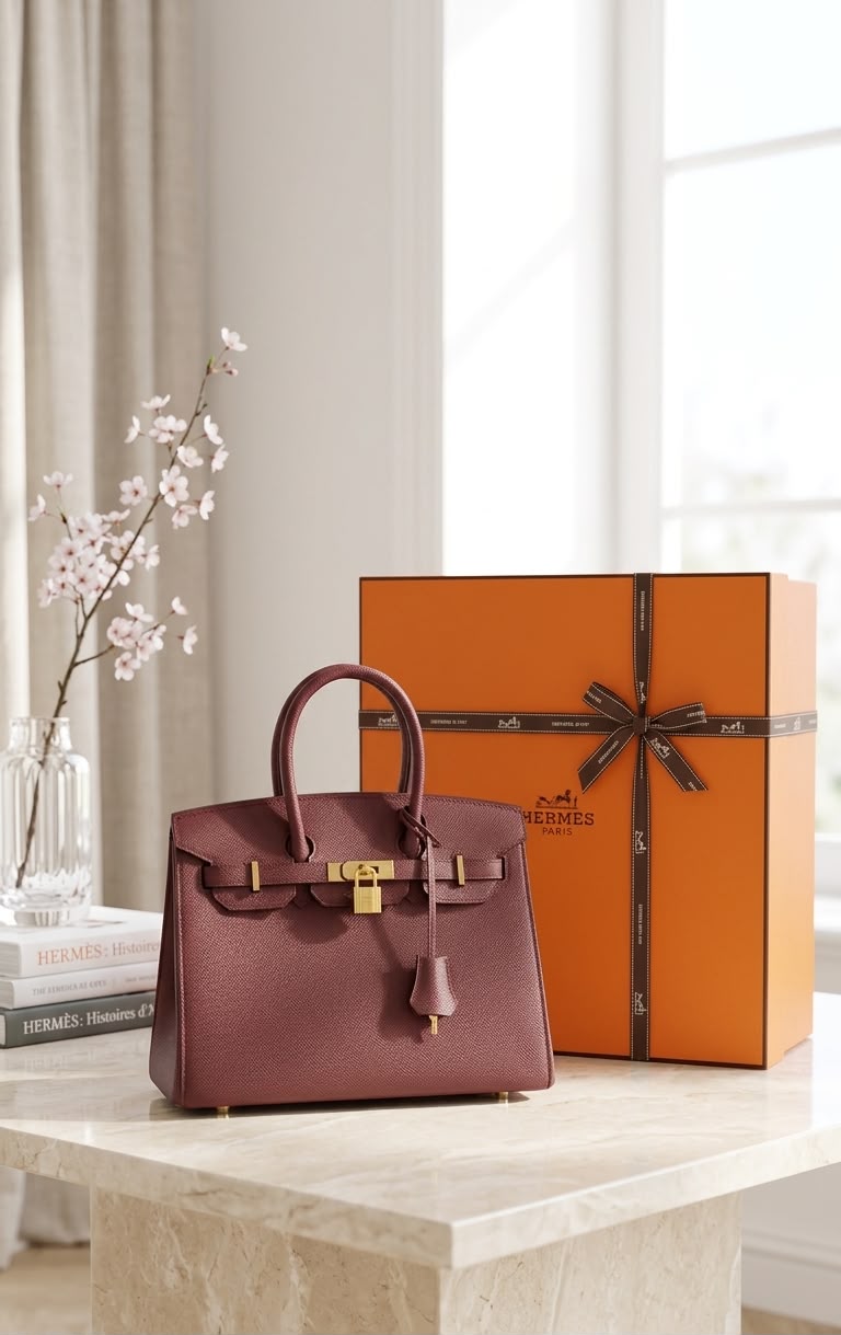 Hérmes Birkin 25cms High Quality Leather Bag
