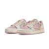 TRAVIS SCOTT X AJ 1 LOW OG SHY PINK