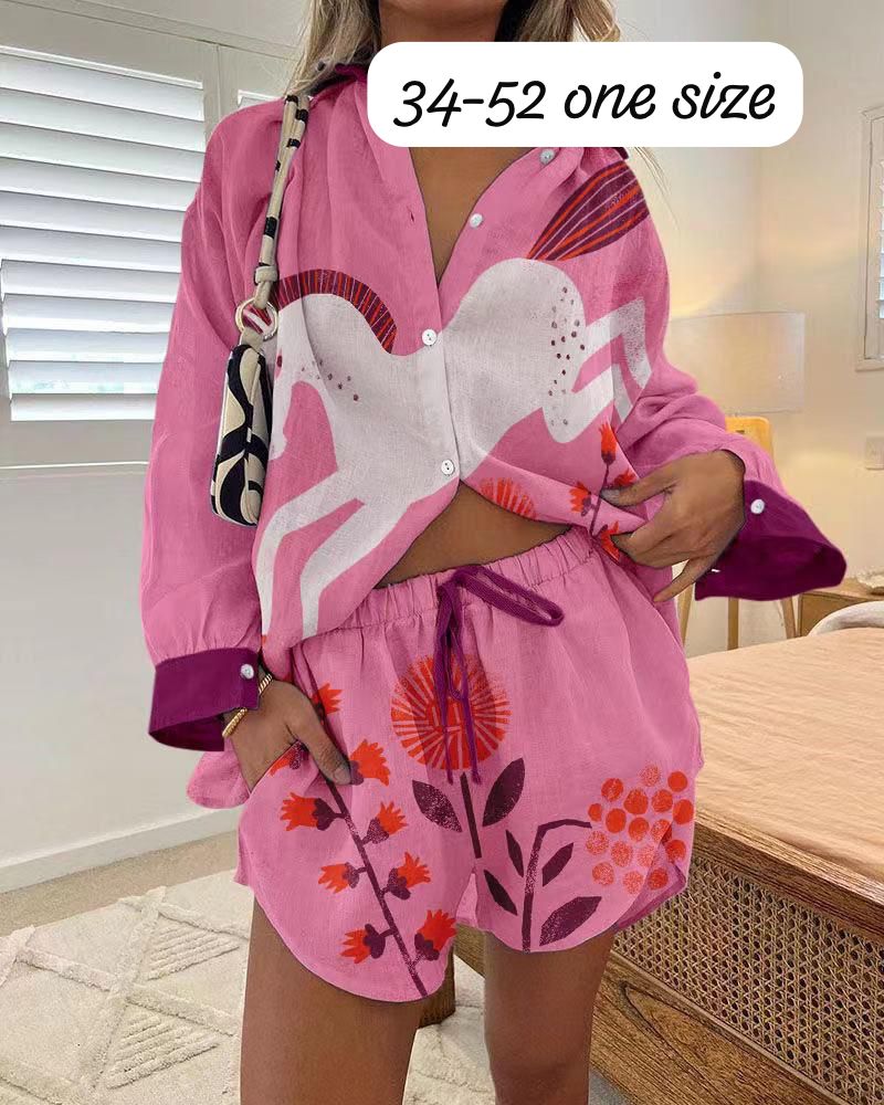 PREMIUM SUMMER SHORTS CO-ORD SET 2002