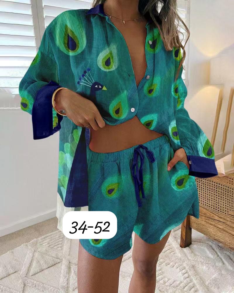 PREMIUM SUMMER SHORTS CO-ORD SET 2002