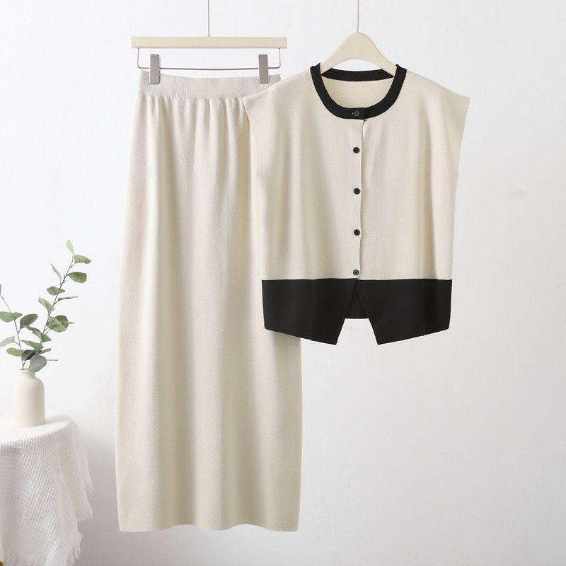 SUMMER KNITTED CO-ORD SET 0603