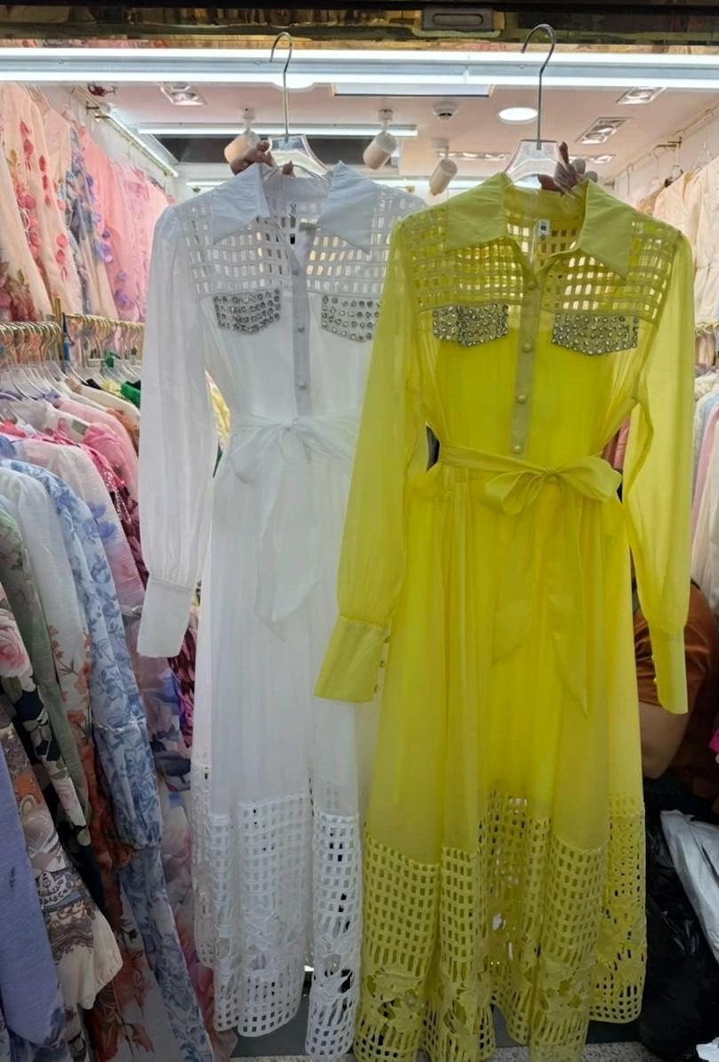 CUTWORK DRESS 1004