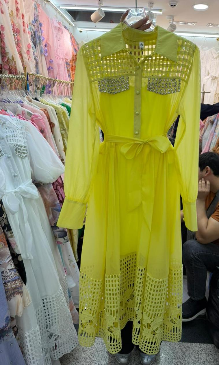 CUTWORK DRESS 1004