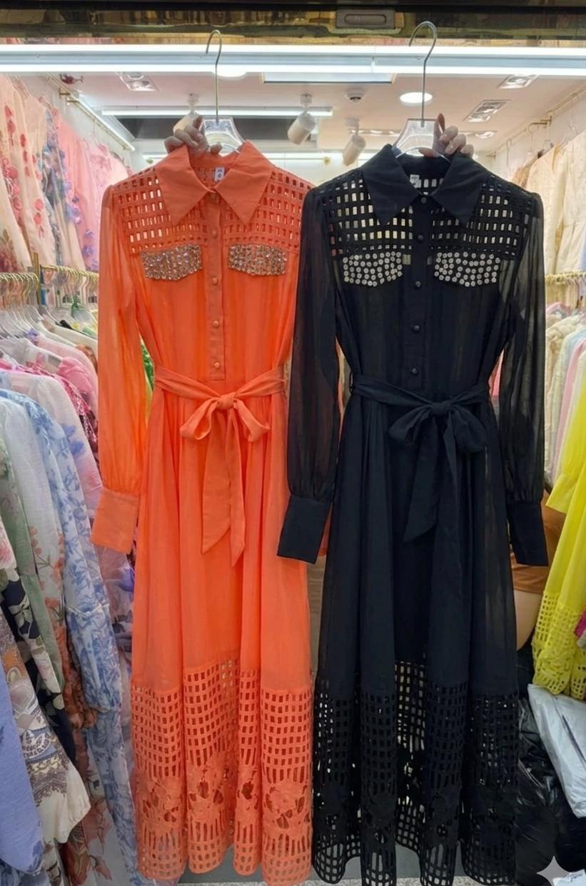 CUTWORK DRESS 1004