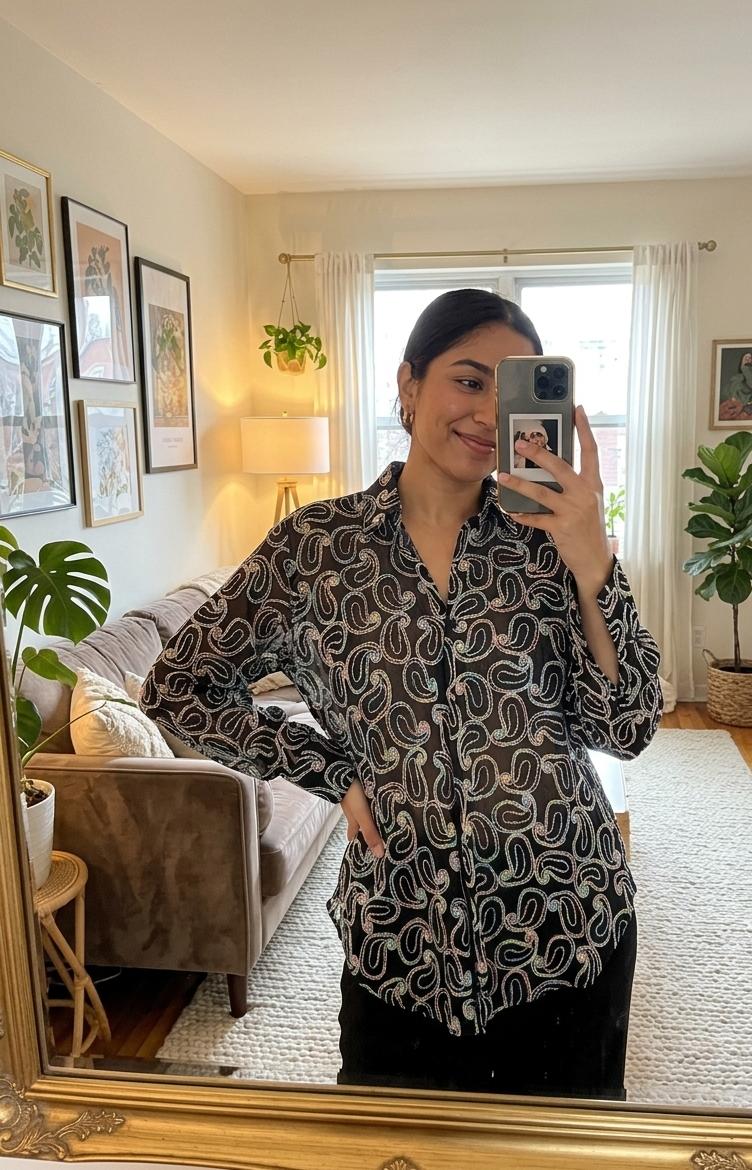 EMBROIDERED SUMMER SHIRT 1004