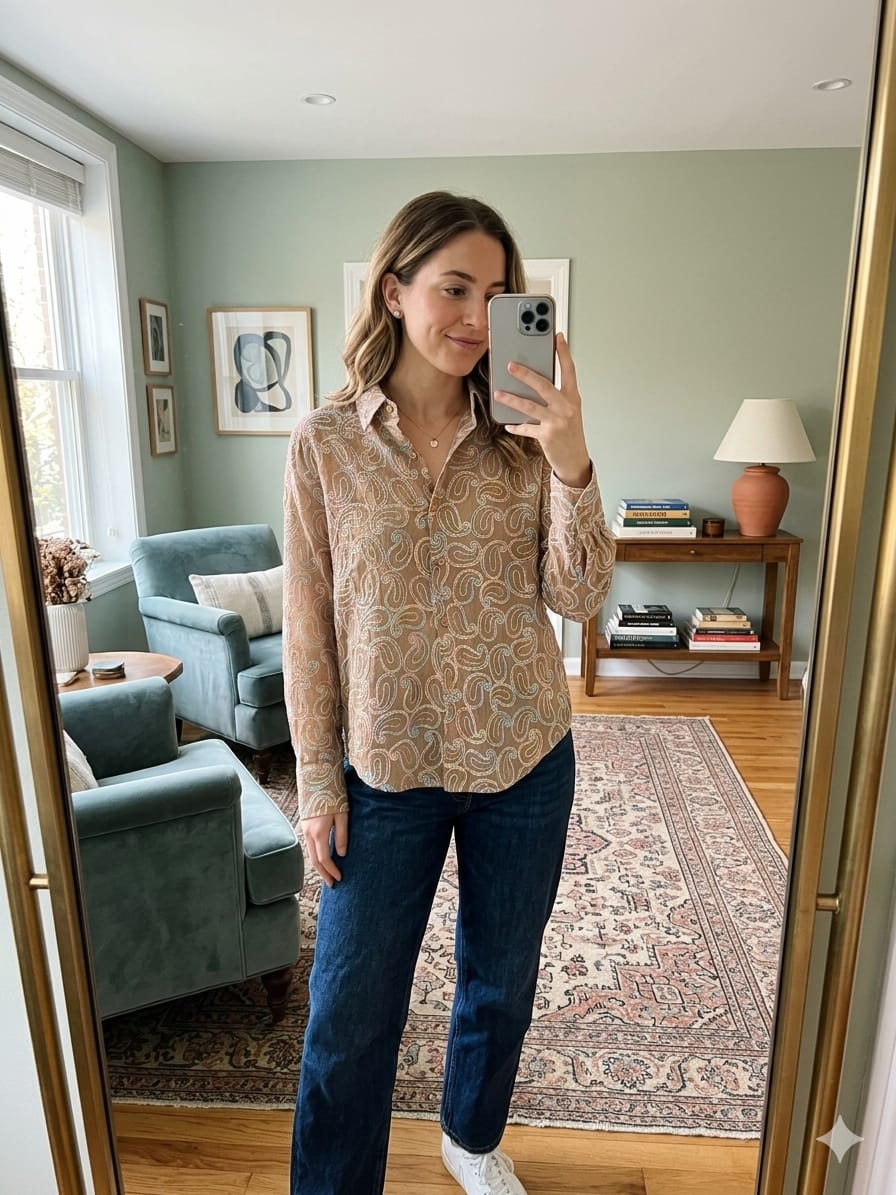 EMBROIDERED SUMMER SHIRT 1004