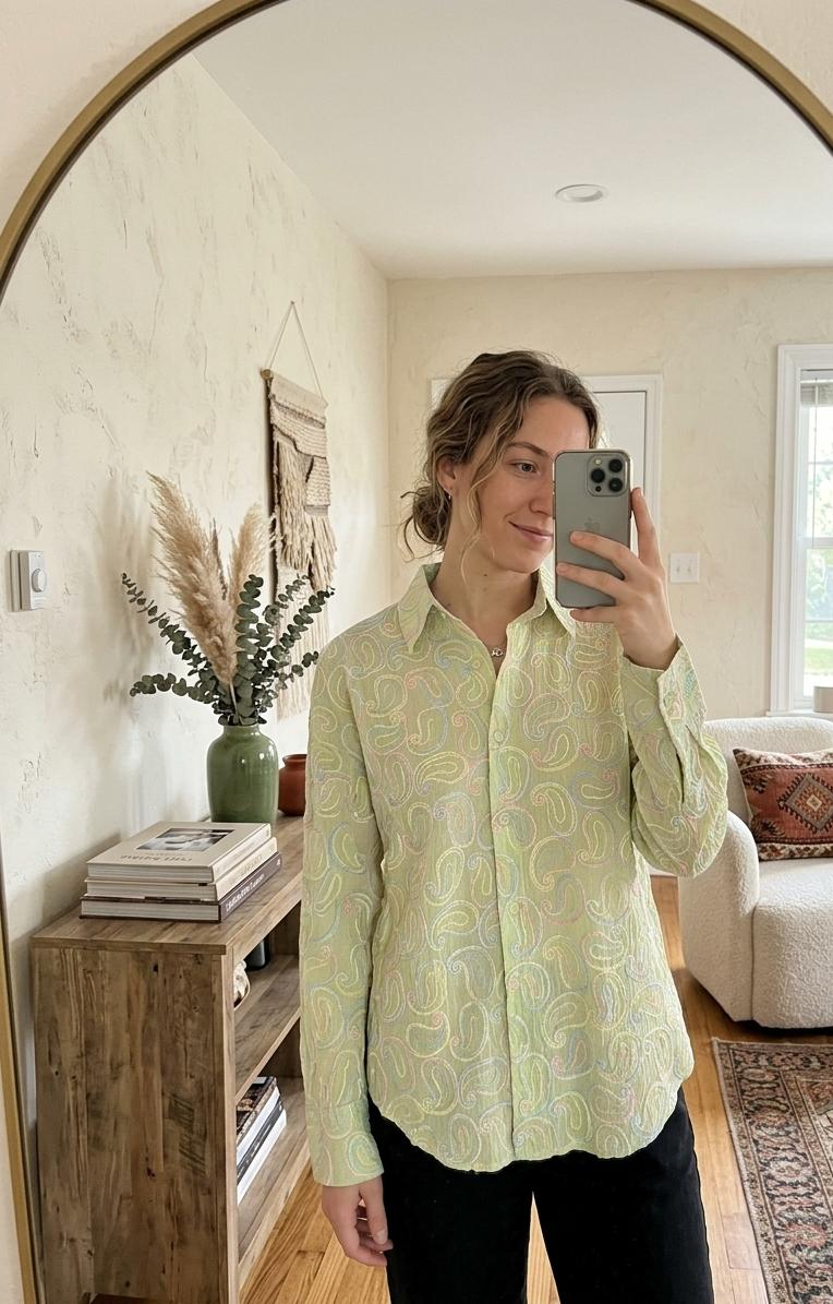 EMBROIDERED SUMMER SHIRT 1004