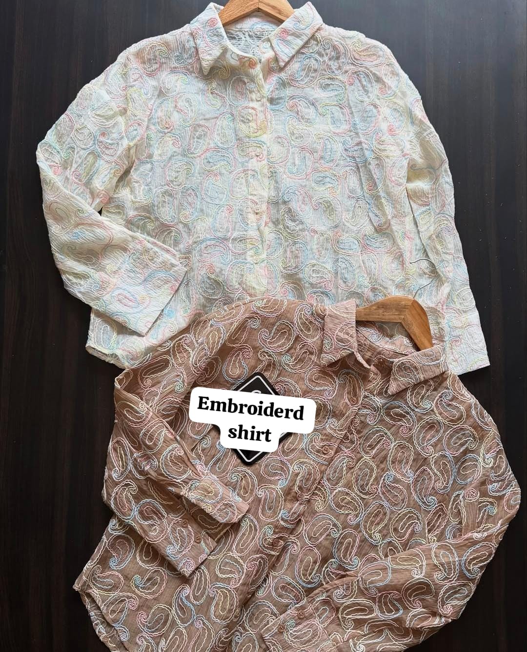 EMBROIDERED SUMMER SHIRT 1004
