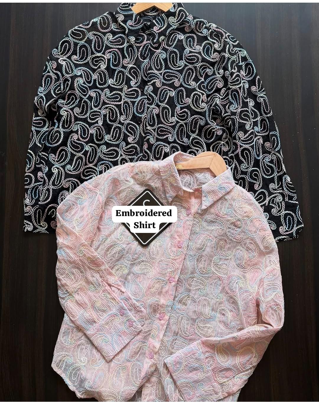 EMBROIDERED SUMMER SHIRT 1004