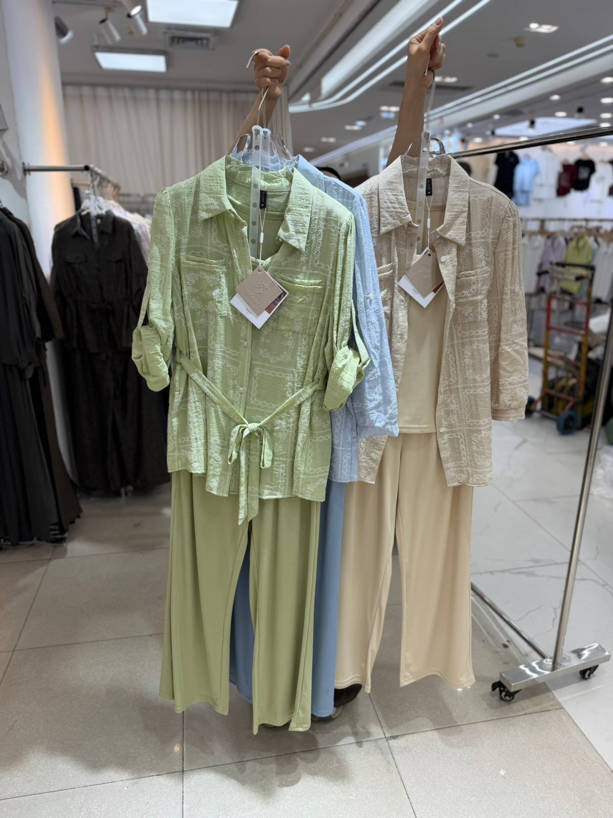 PREMIUM TEXTURED COORD SET 1004