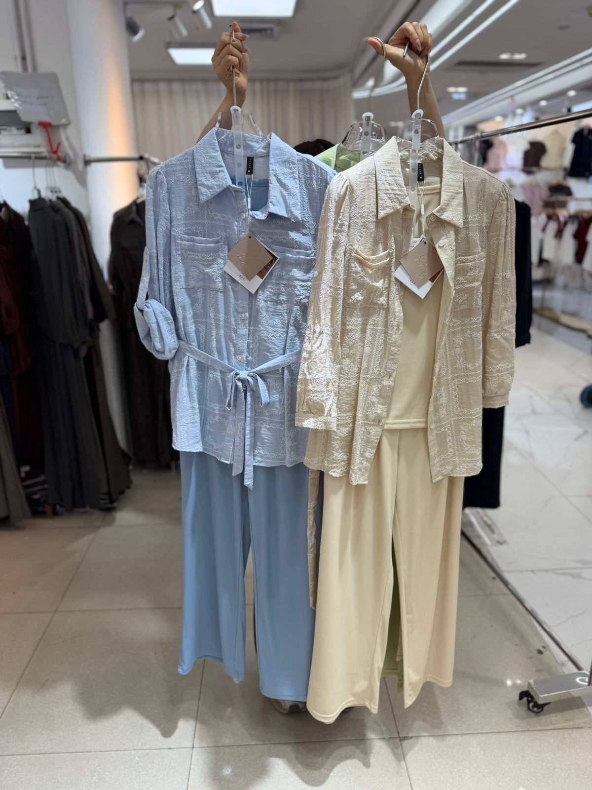 PREMIUM TEXTURED COORD SET 1004