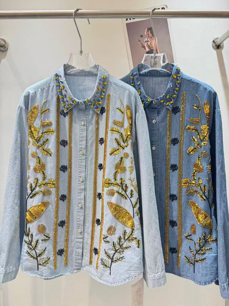 DENIM SHIRT 1604