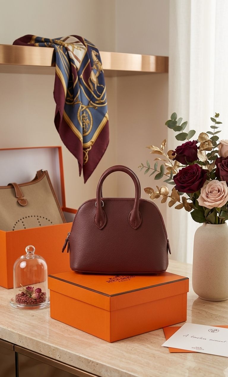 Hermés Bolide 1923 High Quality Leather Bag