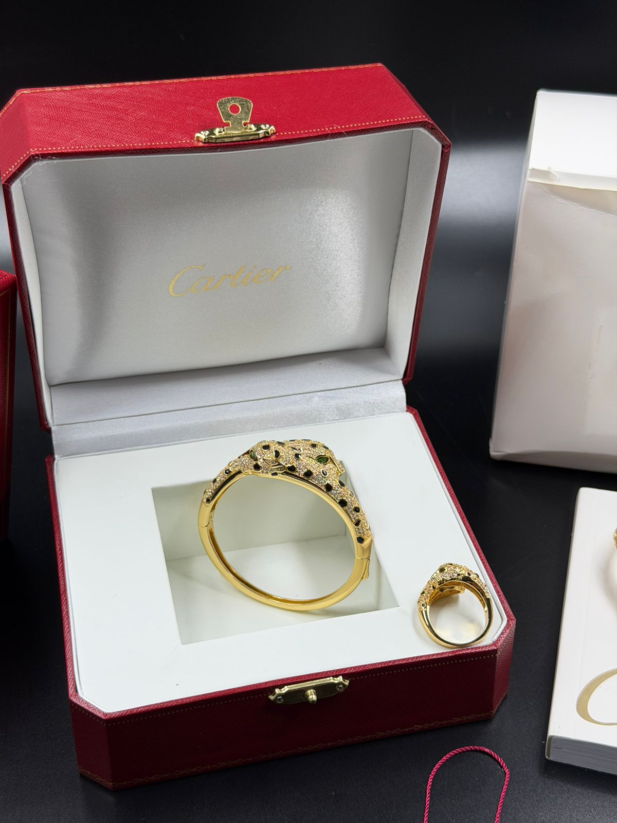 👸🏻👸🏻High  Quality CARTIER BRACELET AND RING FOR Her-👸🏻👸🏻