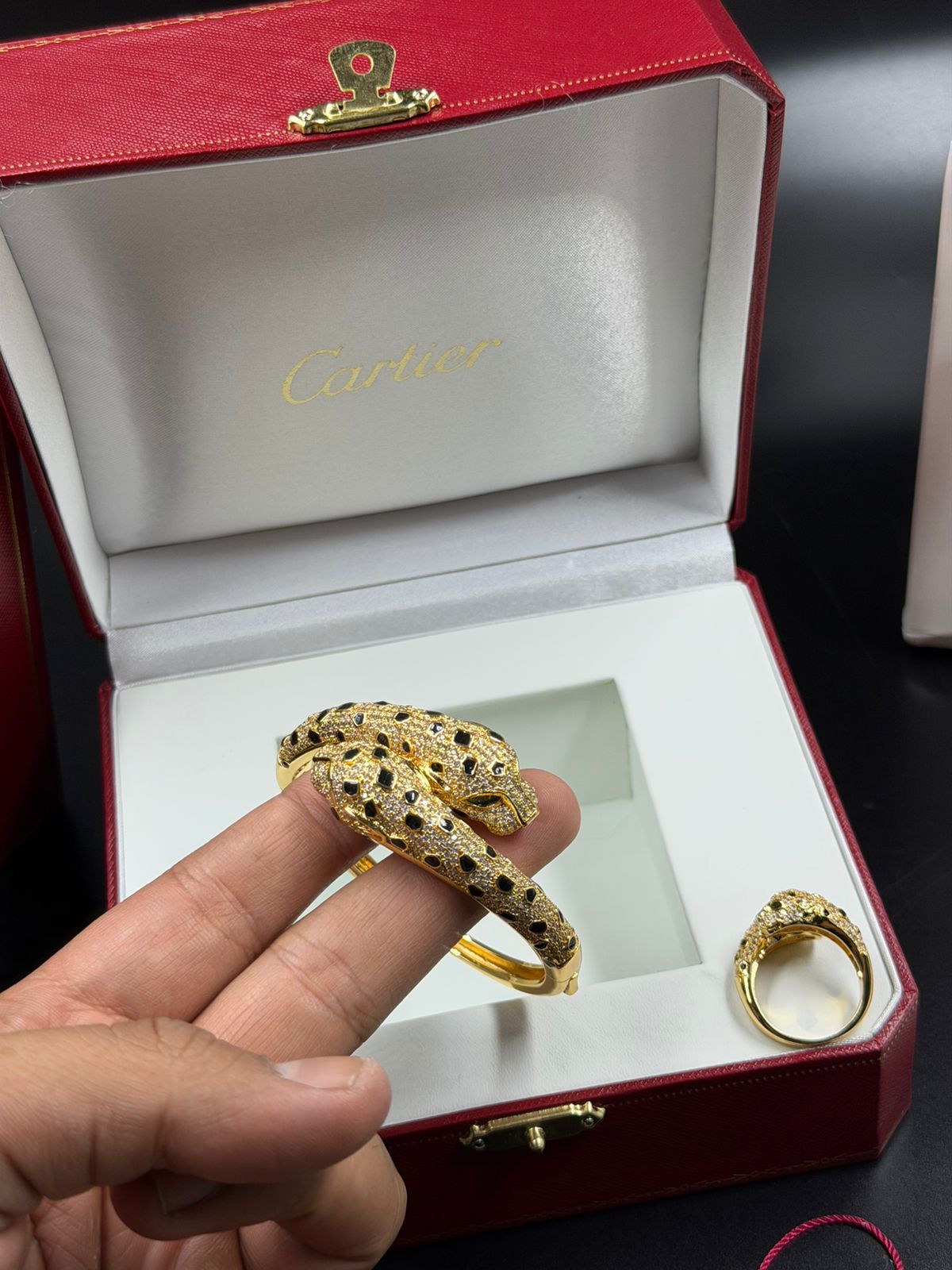 👸🏻👸🏻High  Quality CARTIER BRACELET AND RING FOR Her-👸🏻👸🏻